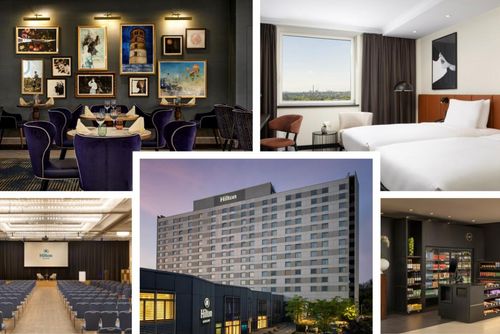 Hilton Düsseldorf nach umfassender Renovierung vor Neubeginn: Tageskarte