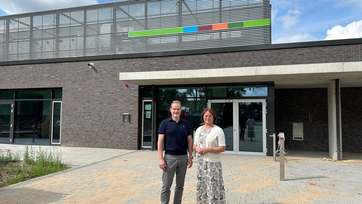 Petershagen-Lahde: Neue Weser-Halle wird bald offiziell eröffnet
