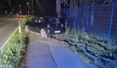 Totalschaden: Verkehrsinsel übersehen | Radio Bielefeld