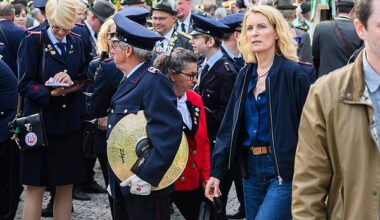 Hannover | Furtwängler dreht «Tatort» mitten im Schützenausmarsch