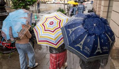 Offenbach | Regenschirmwetter zum Start in die Woche