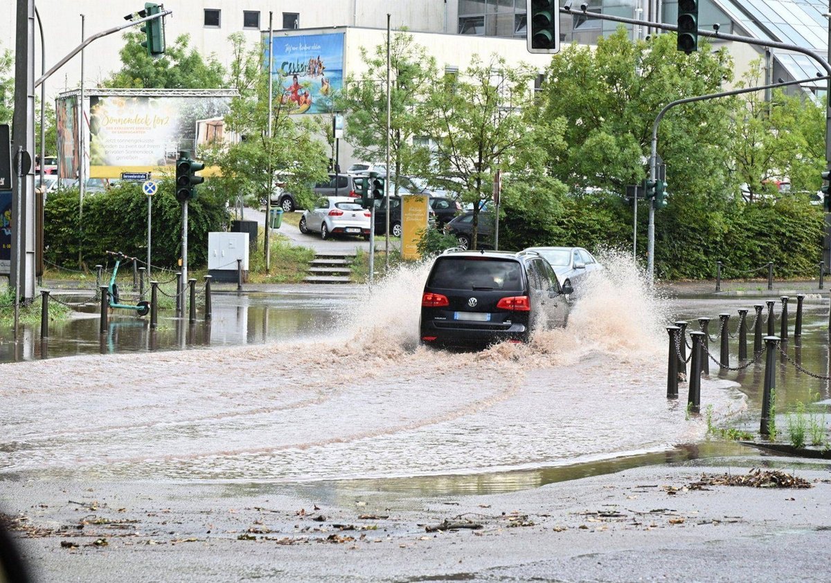 Berlin | Wetterdienst warnt vor heftigem Regen