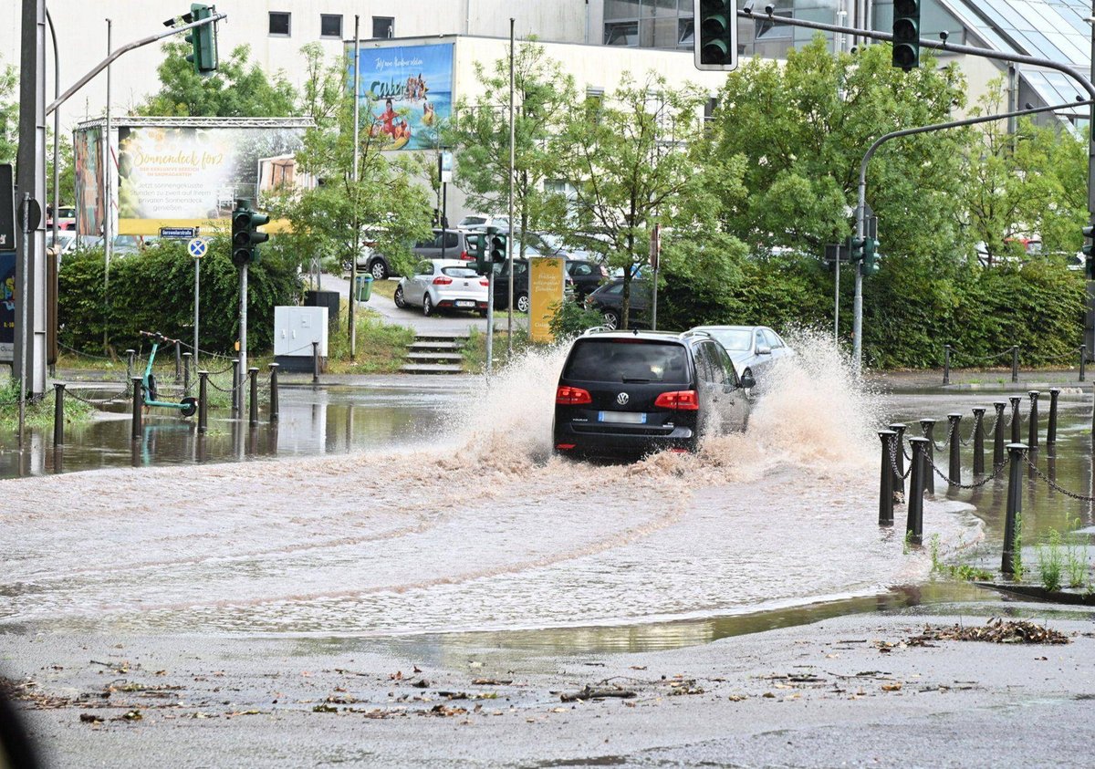 Berlin | Wetterdienst warnt vor heftigem Regen