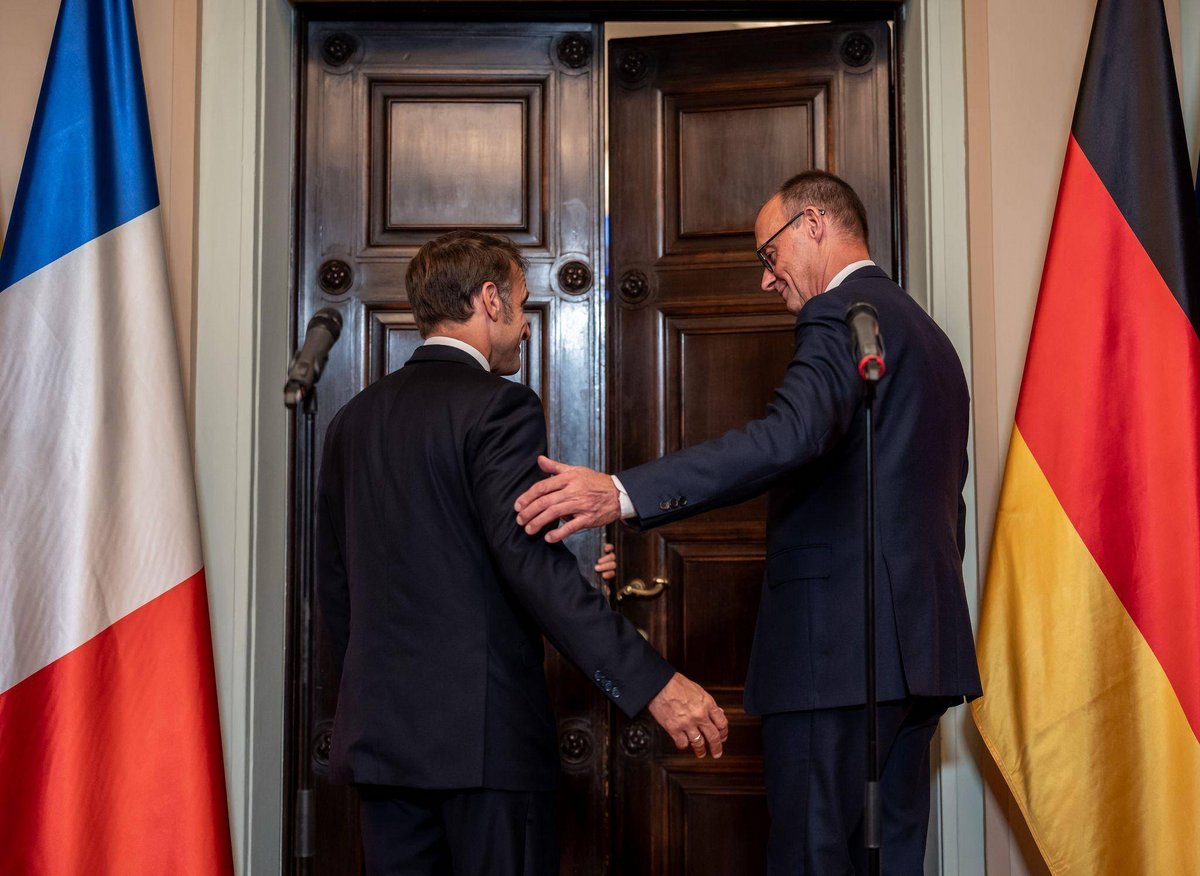 Berlin | Merz und Macron wollen Rüstungsstreit bis Ende August lösen