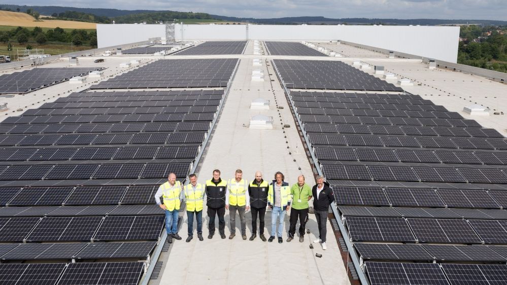 EDEKA Minden-Hannover: Größte Photovoltaik-Anlage in Betrieb