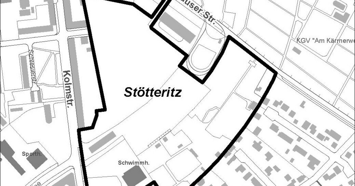 Bebauungsplan Nr. 444, Stadtquartier an der Kolmstraße, Leipzig-Südost - Öffentliche Auslegung des Planentwurfs  