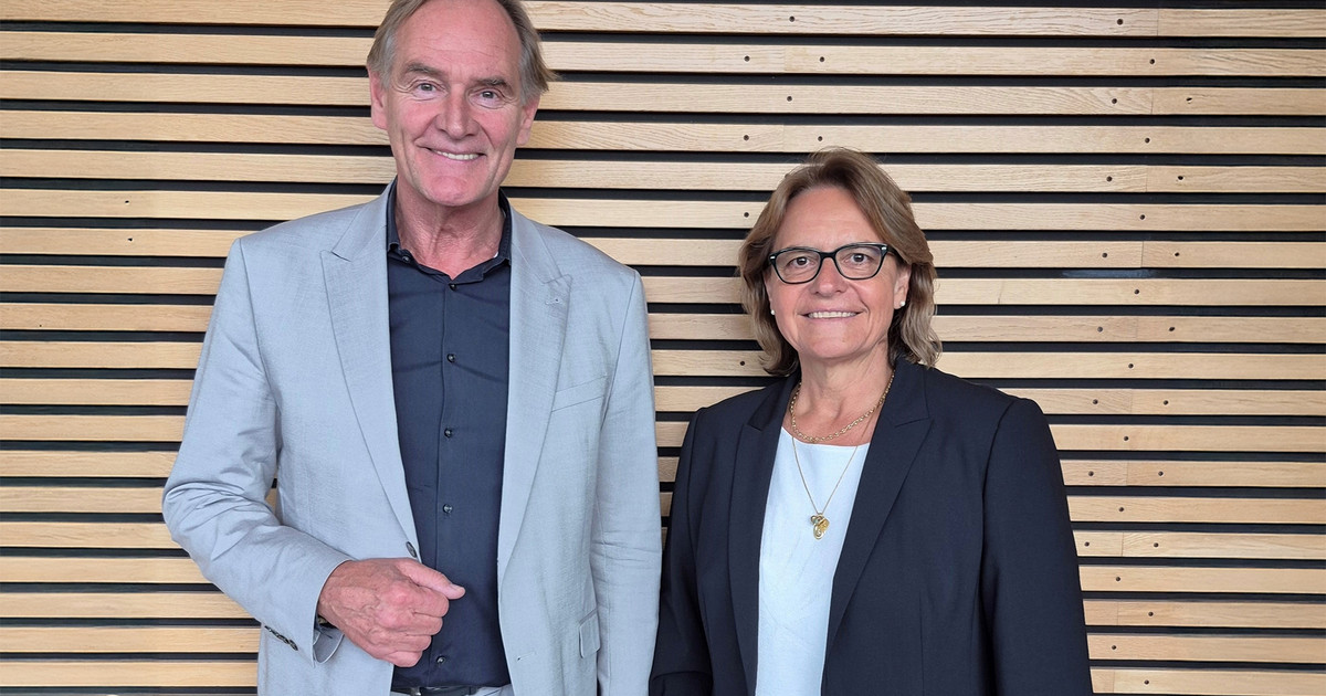 Burkhard Jung trifft BMW-Werksleiterin Petra Peterhänsel - Stadt Leipzig