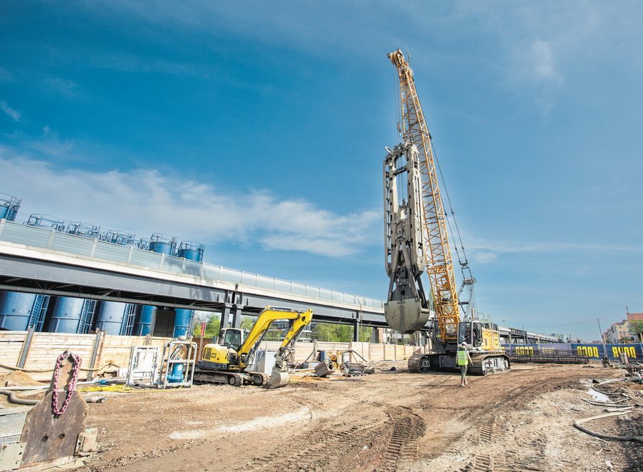 Porr Bau Hannover Abbrucharbeiten