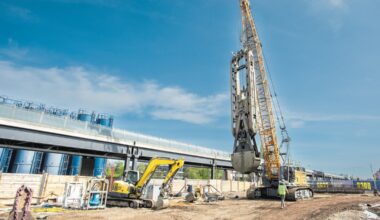 Porr beginnt Schlitzwandarbeiten am Südschnellweg