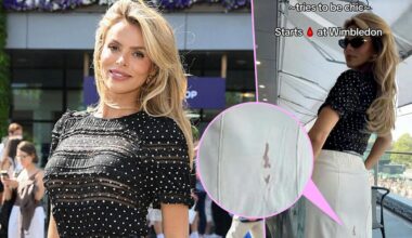 Model begeistert mit Ehrlichkeit im Netz: Perioden-Unfall bei Wimbledon | Unterhaltung