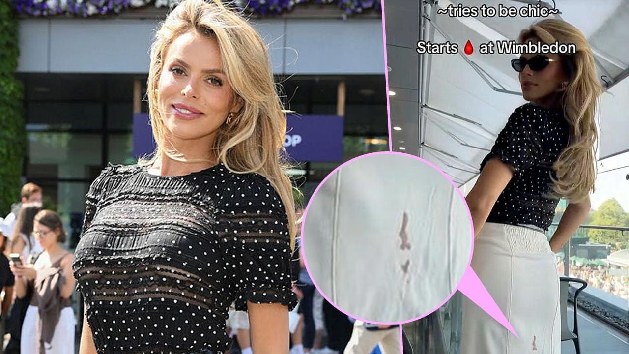 Model begeistert mit Ehrlichkeit im Netz: Perioden-Unfall bei Wimbledon | Unterhaltung
