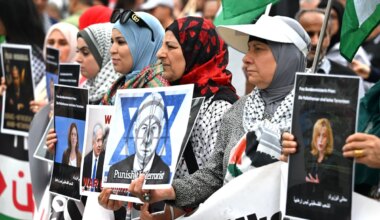 Nahost-Konflikt - Propalästinensische Demo in Berlin - 18 Festnahmen - Politik