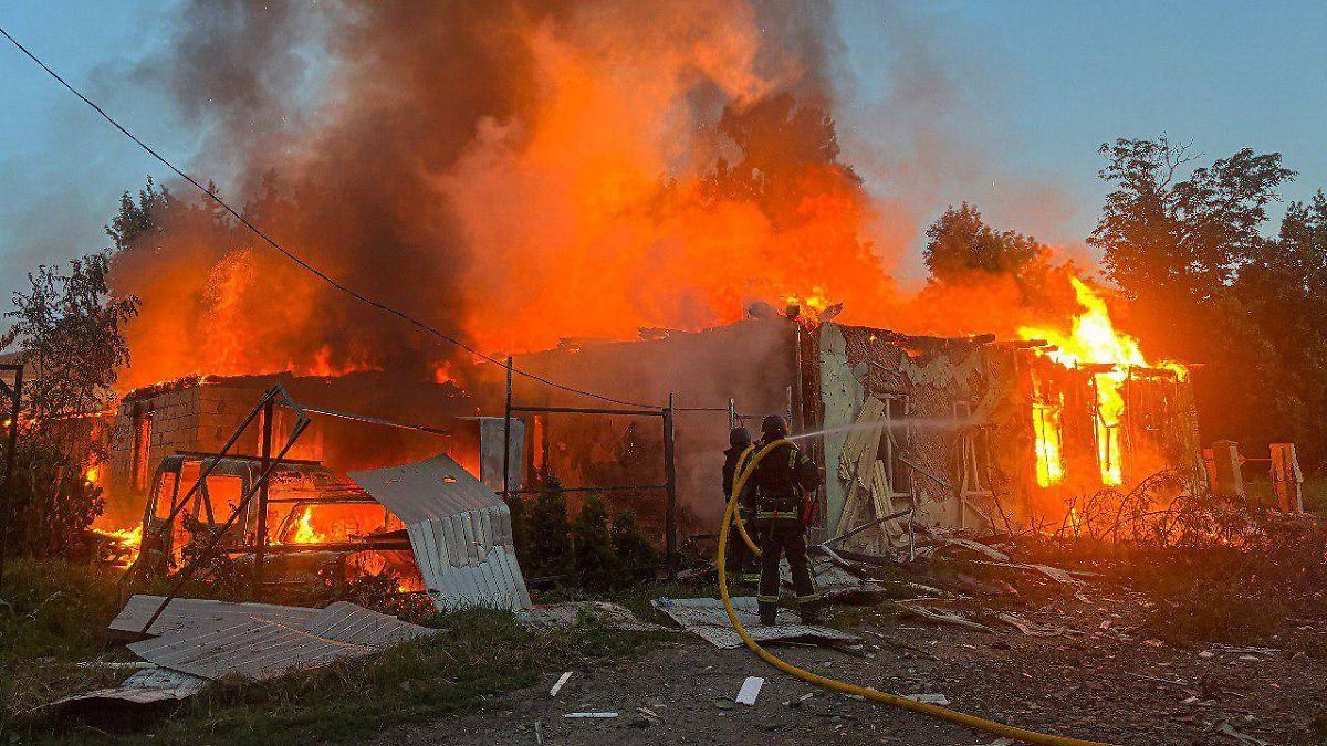 Drei Tote: Russland greift Ukraine mit Flugabwehrraketen an