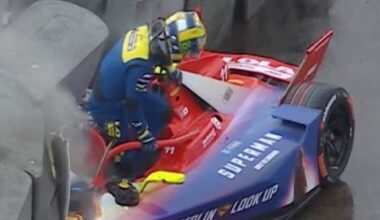 Regen-Chaos in Berlin: Heftiger Di-Grassi-Unfall, Porsche verliert Rad | Sport