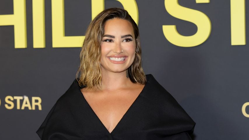 Demi Lovato auf der Premiere von "Child Star"