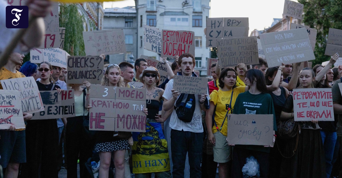 Korruption in der Ukraine: Selenskyj unter Beobachtung
