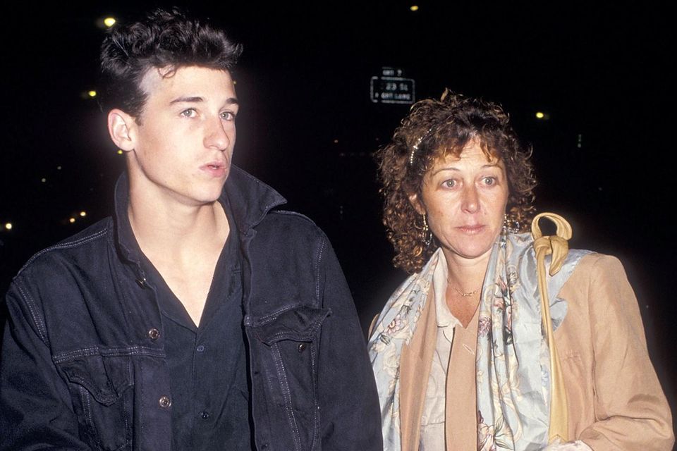 Patrick Dempsey und Rocky Parker in New York im Jahr 1987