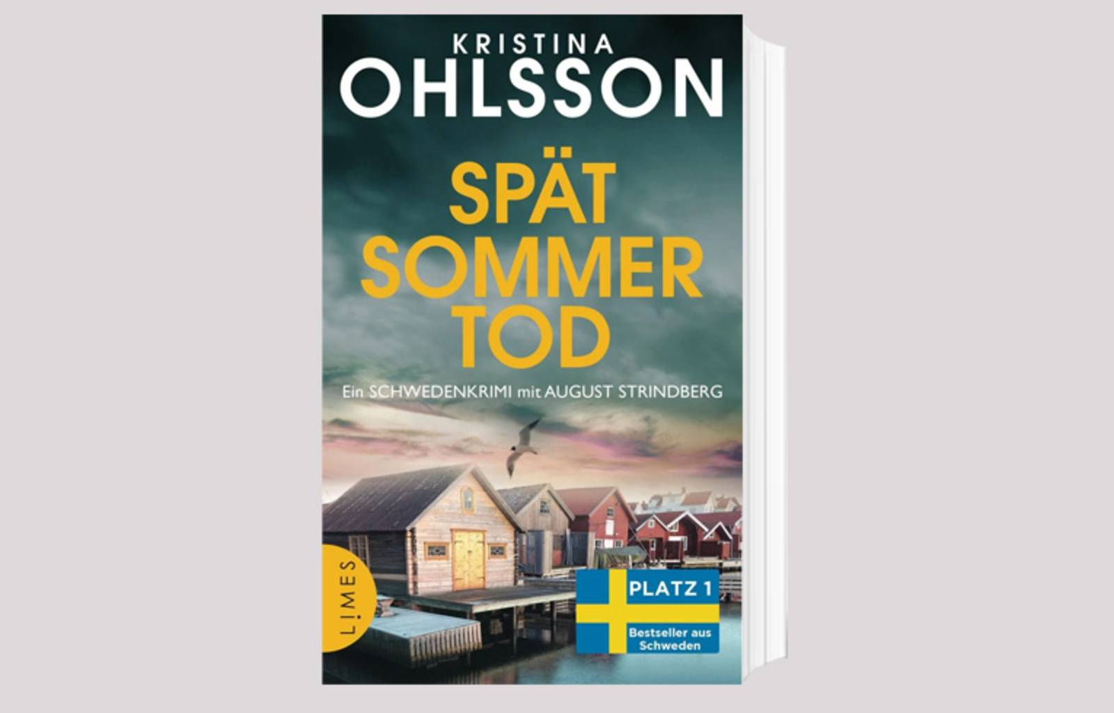 Das Cover zum Kriminalroman „Spätsommertod“ von Kristina Ohlsson