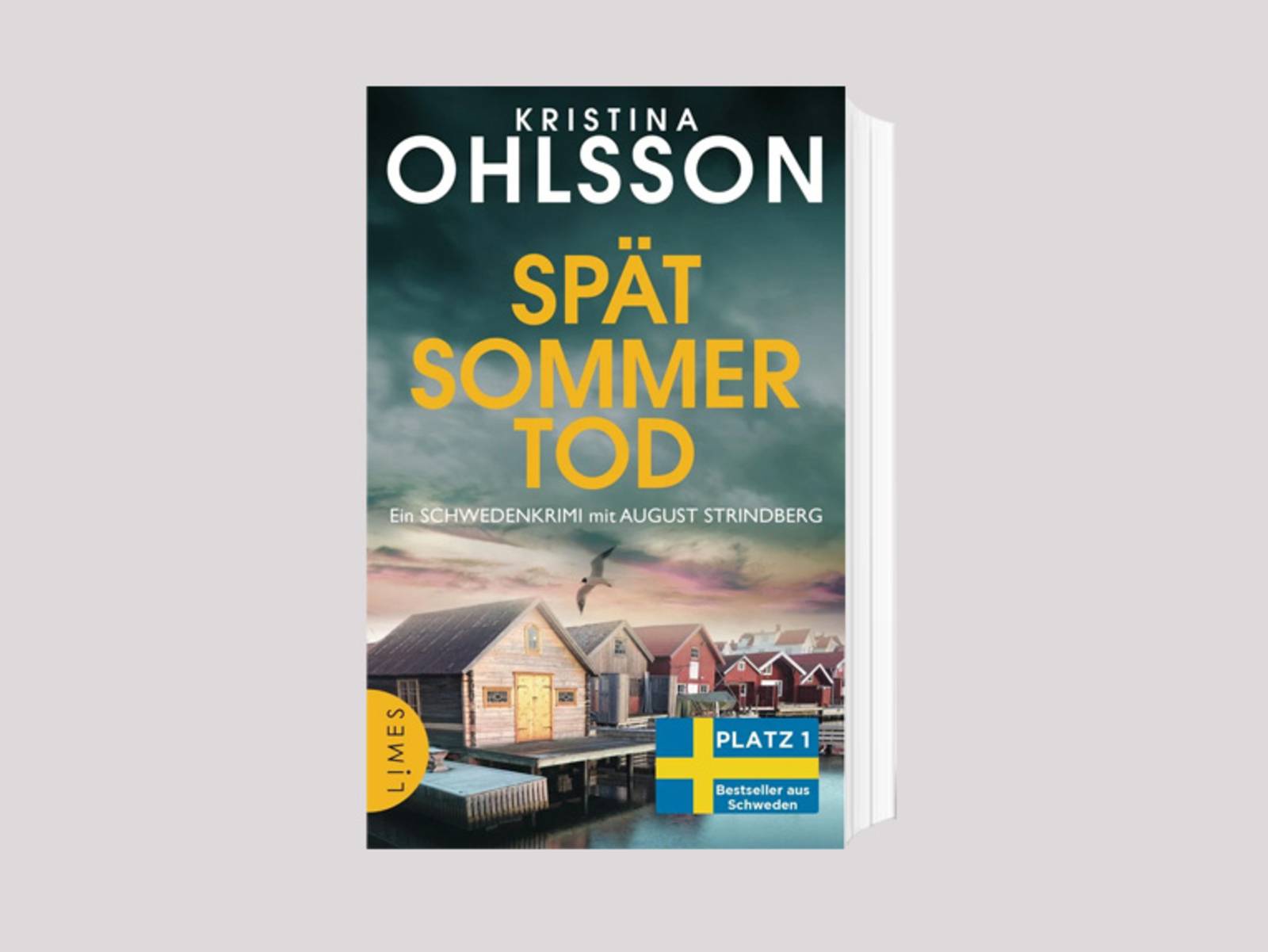 Das Cover zum Kriminalroman „Spätsommertod“ von Kristina Ohlsson