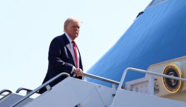 Trump wettert gegen Windkraft und Migration