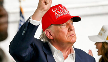 Donald Trump, USA, Capie, Red, Cap, Politik, Vereinigte Staaten von Amerika