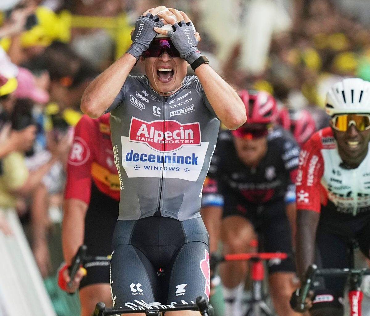 Philipsen-Sprint ins Gelbe Trikot - Mäßiger Red-Bull-Auftakt