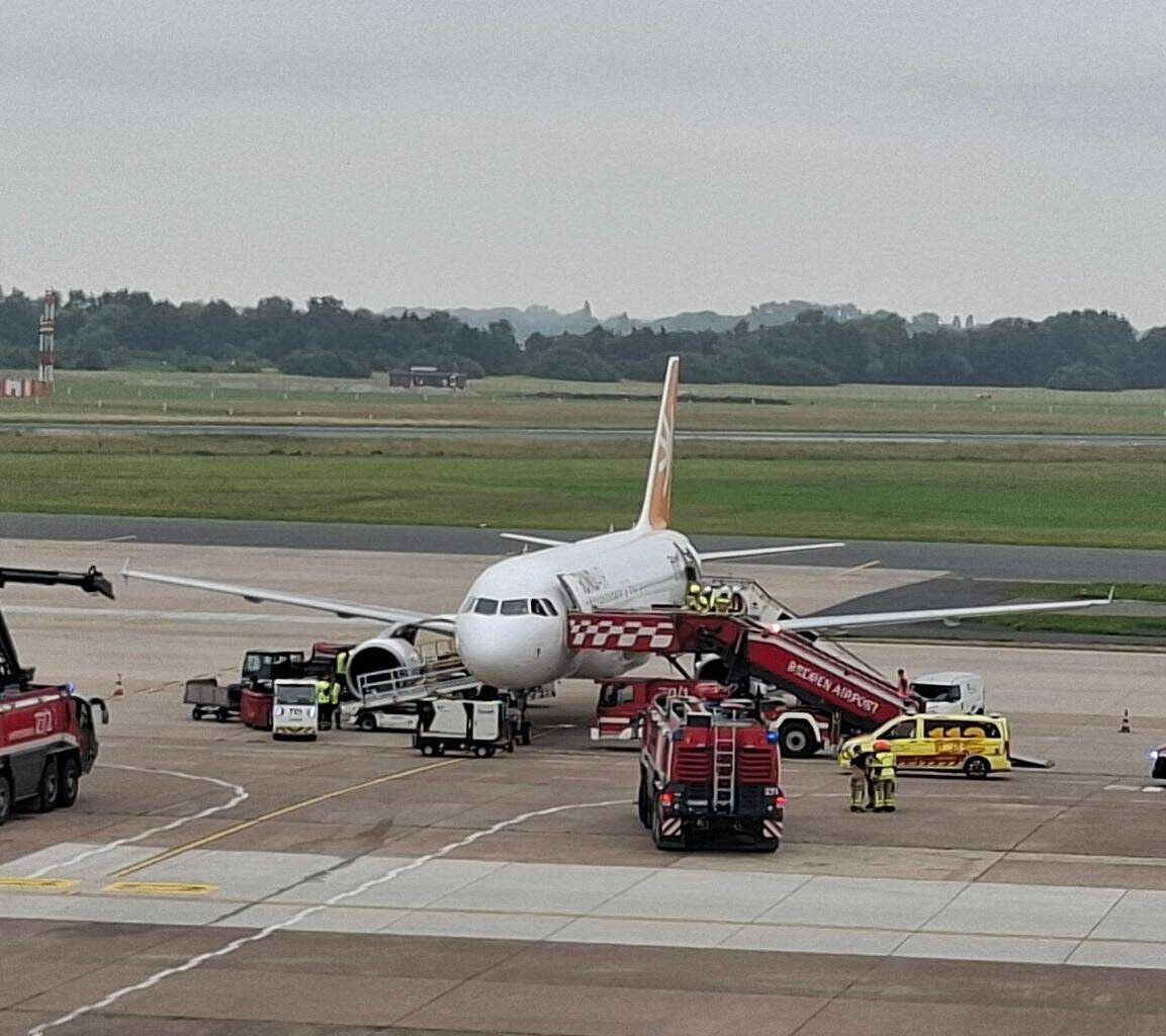 Crew bemerkt Dampf - Flugzeug kehrt nach Bremen zurück