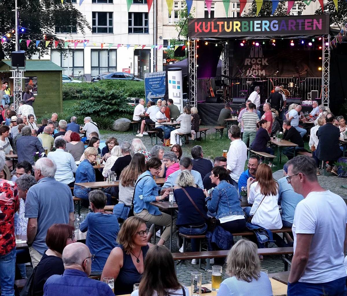 Sechste Auflage des Kulturbiergartens in Buer