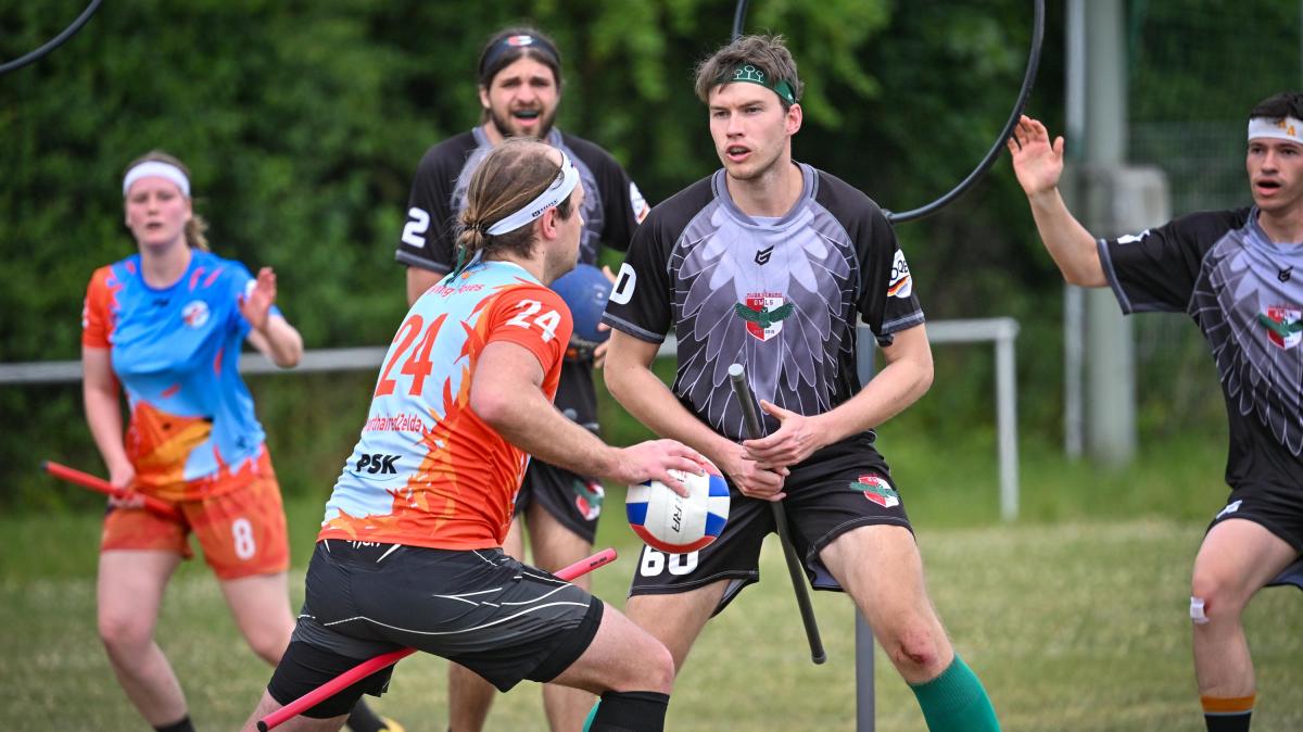 Quadball – eine faszinierende Teamsportart, die die Augsburg Owls auf hohem sportlichen Niveau ausüben