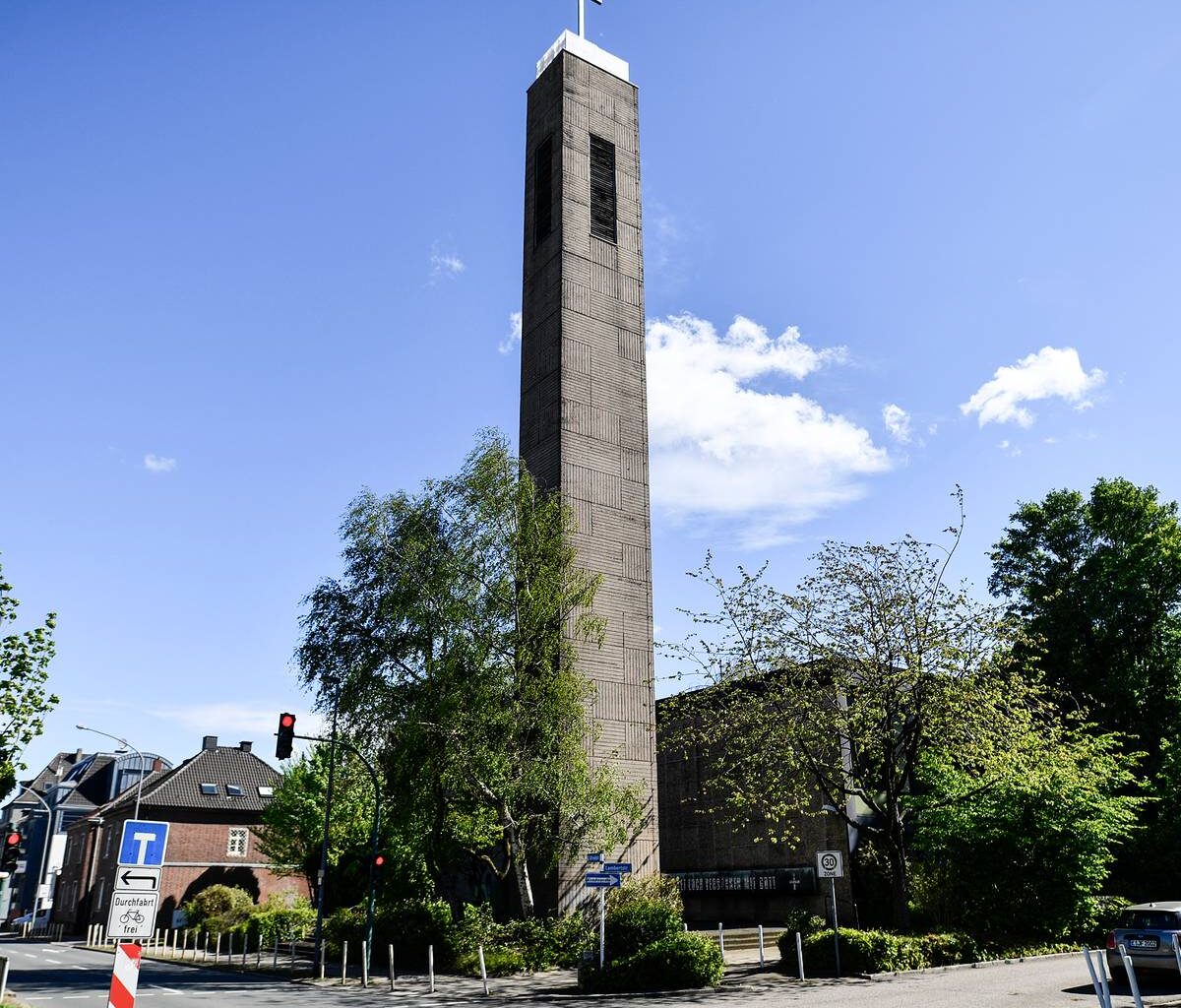 Versöhnungskirche in Essen-Rüttenscheid vor Abriss