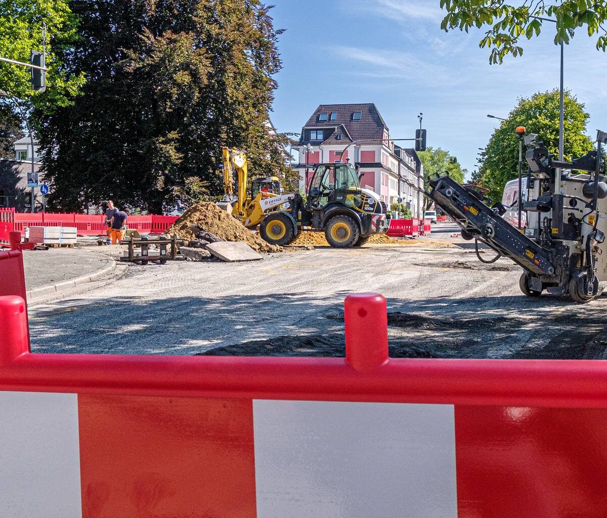 Neuer Abschnitt beim Umbau der Buerschen Straße gestartet