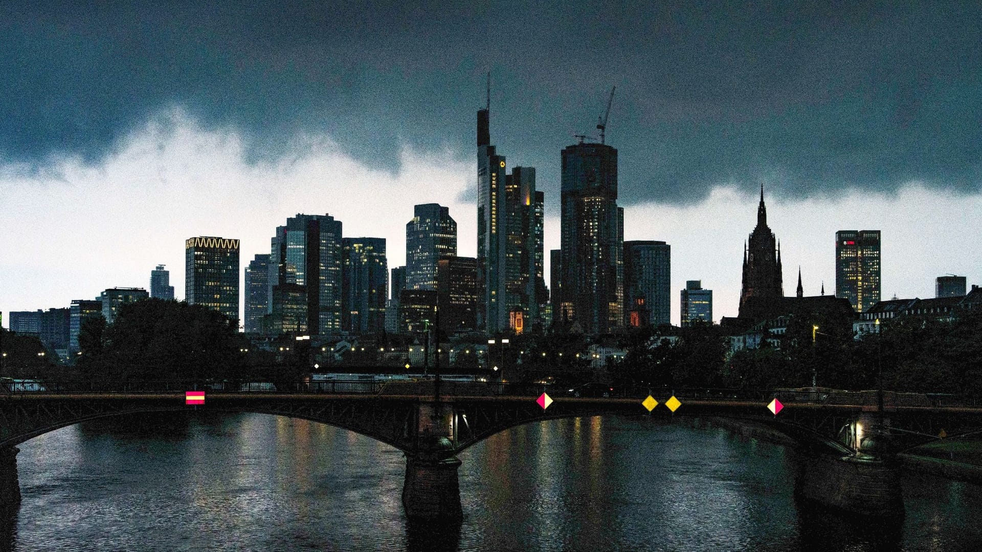 Gewitter in Frankfurt