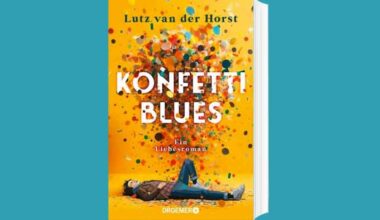 Das Cover zum Buch „Konfetti-Blues“ von Lutz van der Horst