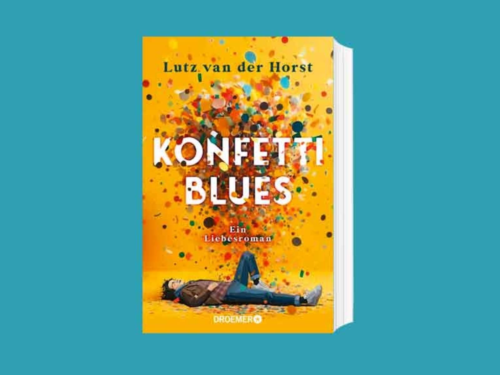 Das Cover zum Buch „Konfetti-Blues“ von Lutz van der Horst