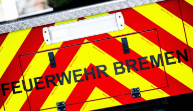 Zwei Verletzte bei Brand in Bremer Reihenhaus