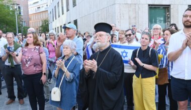 Menschenkette um Münchner Synagoge – „Antizionismus“ und Hassparolen bei Demonstration - München