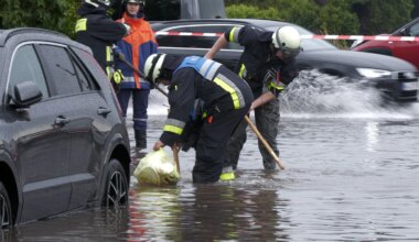 Nürnberg: Heftiger Regen überflutet Straßen und Keller - Bayern