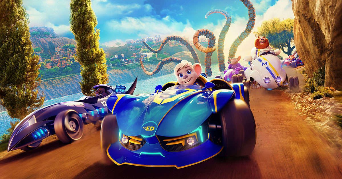 Europa-Park-Helden Ed & Edda rasen im „Grand Prix of Europe“ ins Kino