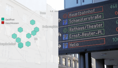 Preise und Belegung in der Live-Karte