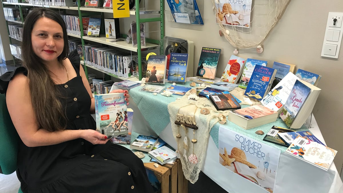 Warum eine Ukrainerin in dieser Bibliothek Lust auf Sommer macht