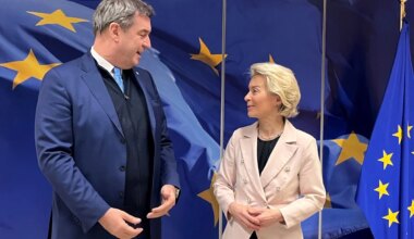 Treffen mit Nato und EU - Söder reist mit vielen Forderungen nach Brüssel - Bayern