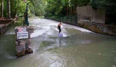 München erlaubt Dianabadschwelle fürs Surfen offiziell | Regional