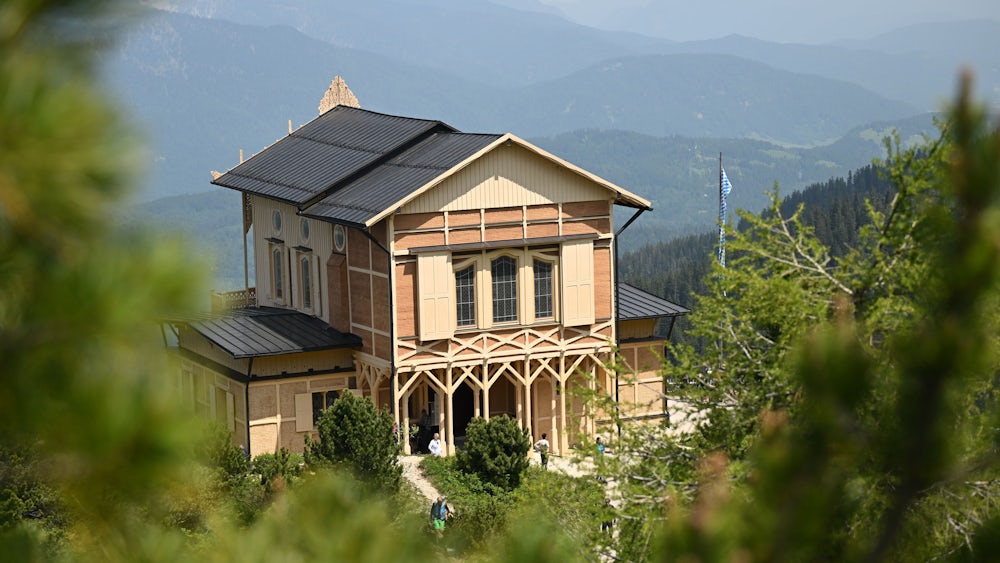 Auf 1866 Meter Höhe steht das Königshaus am Schachen.