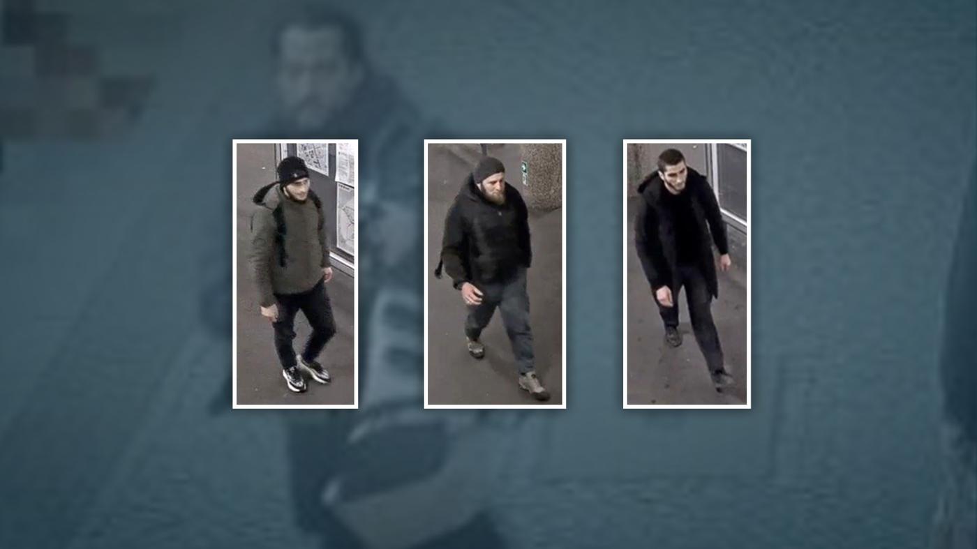 Berliner Polizei fahndet nach drei Tatverdächtigen