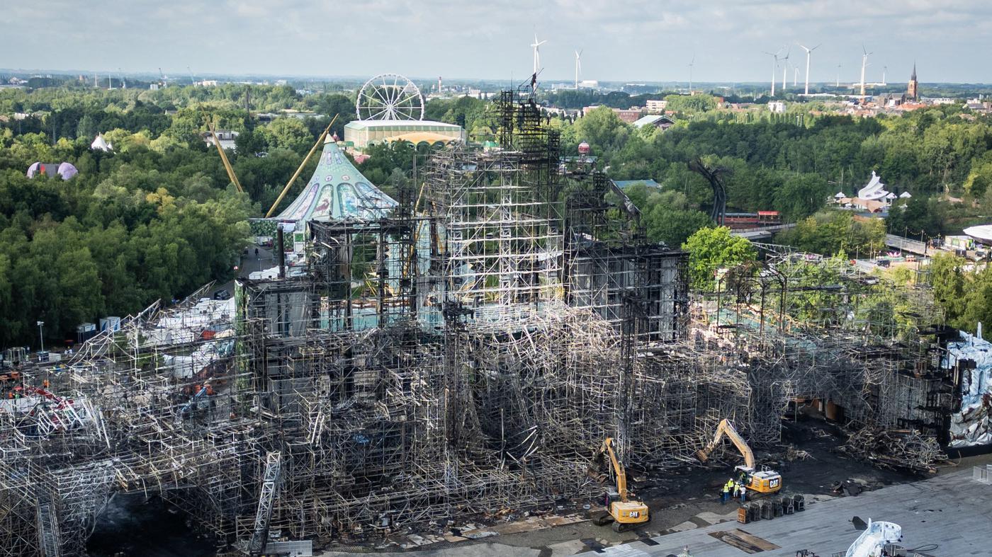 „Tomorrowland“ startet trotz abgebrannter Hauptbühne
