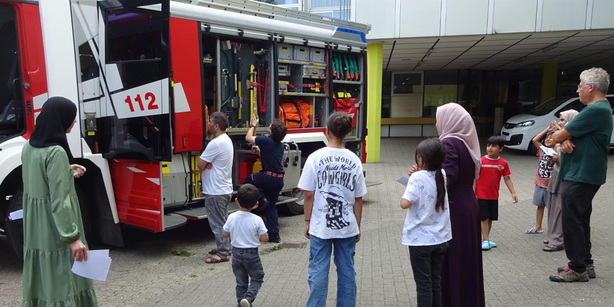 „Die Feuerwehr stellt sich vor – denn die Feuerwehr ist für Alle da“