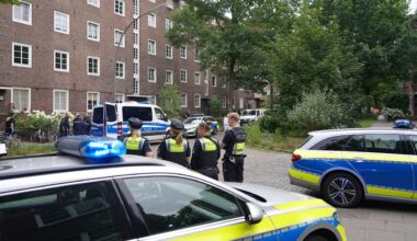 Polizei-Großeinsatz in Hamburg: Frau und Mann sterben bei Bluttat | Regional