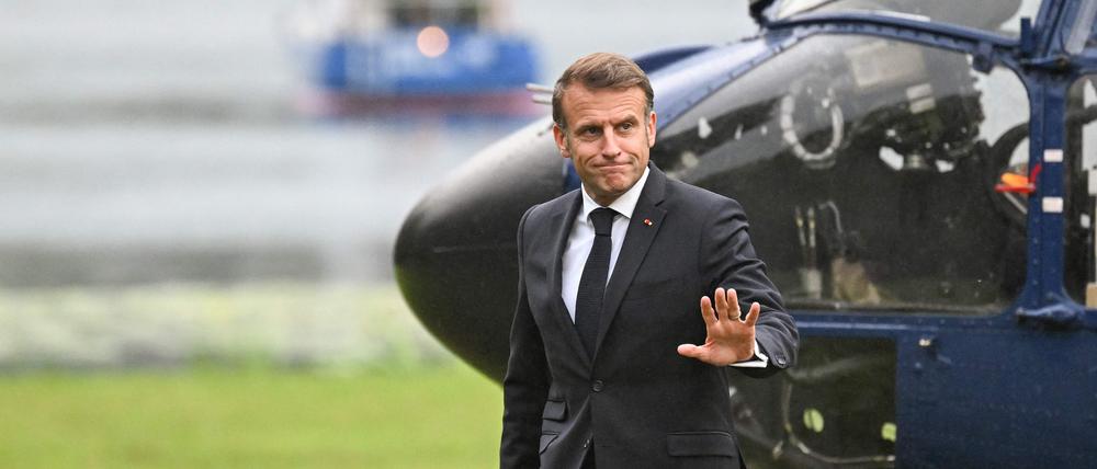 Frankreichs Präsident Emmanuel Macron. 