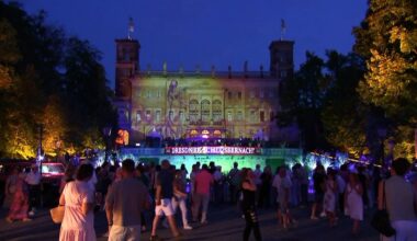 Schlössernacht Dresden: Neues Lichtkonzept für Fleder- und Partymäuse