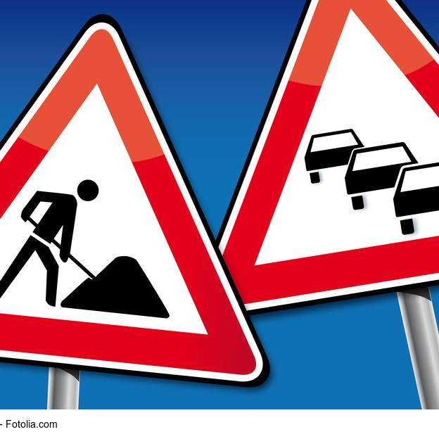 UPDATE: Engpass an Stadtgrenze - Baustelle nervt Autofahrer